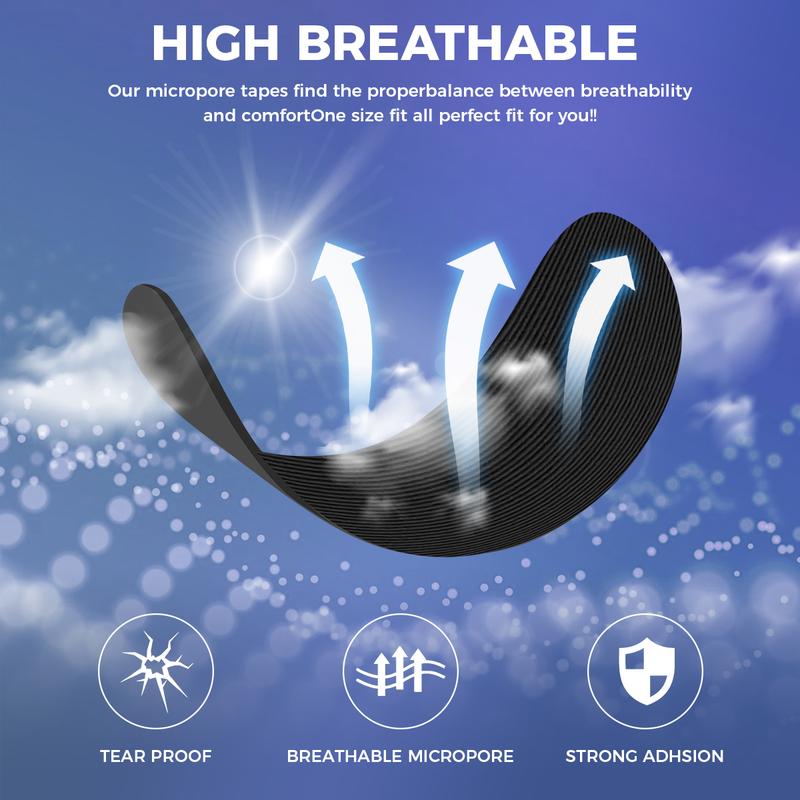 Mouth Tape (30 Pack)-Skin-Friendly, Hypoallergenic, Easy to Apply & Remove, Suitable for All Ages