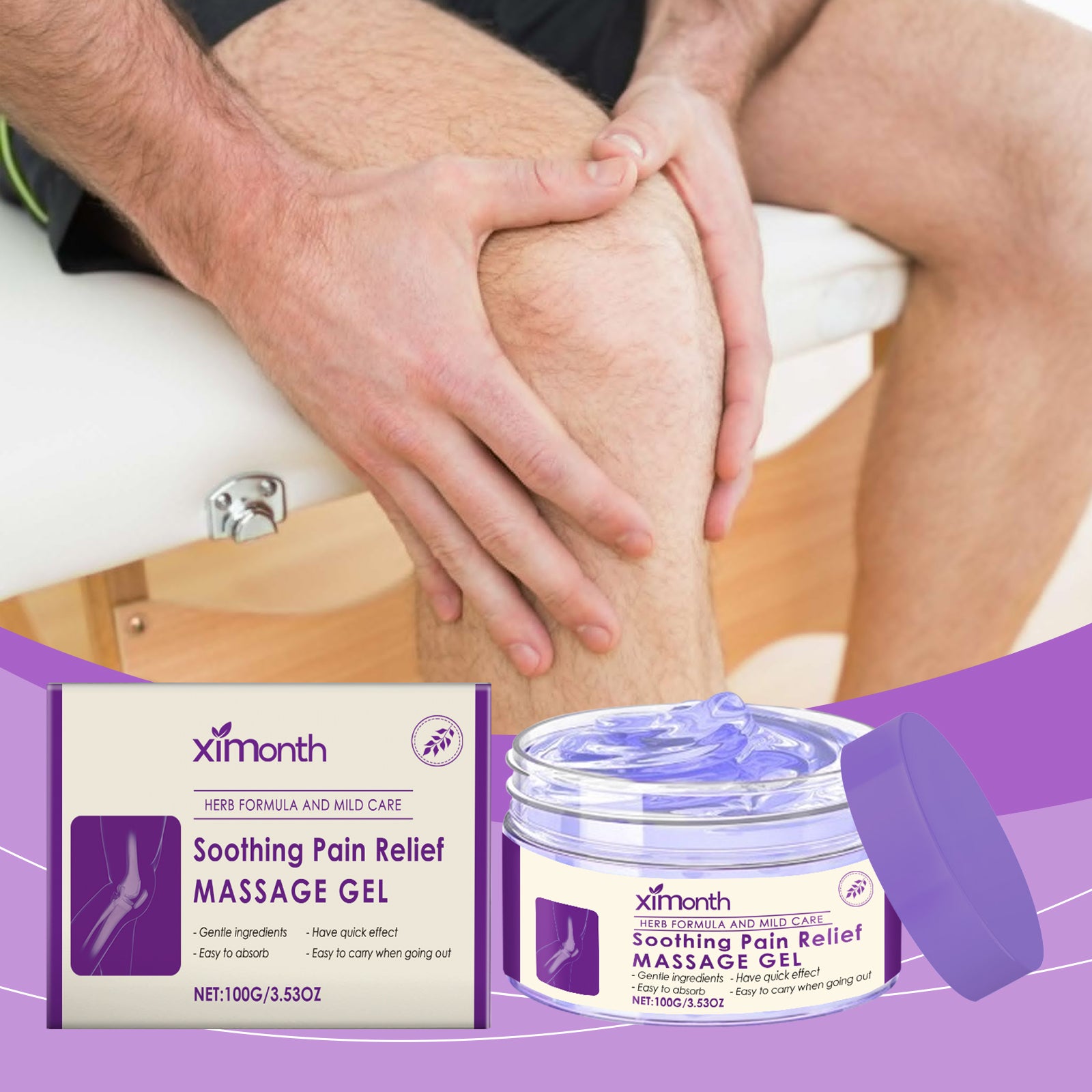 Soothing Pain Relief Massage Gel