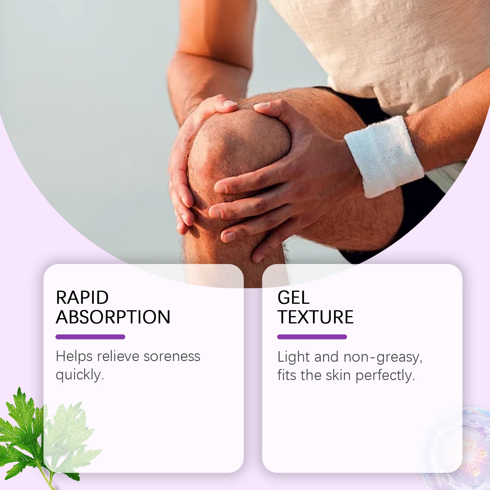 Soothing Pain Relief Massage Gel