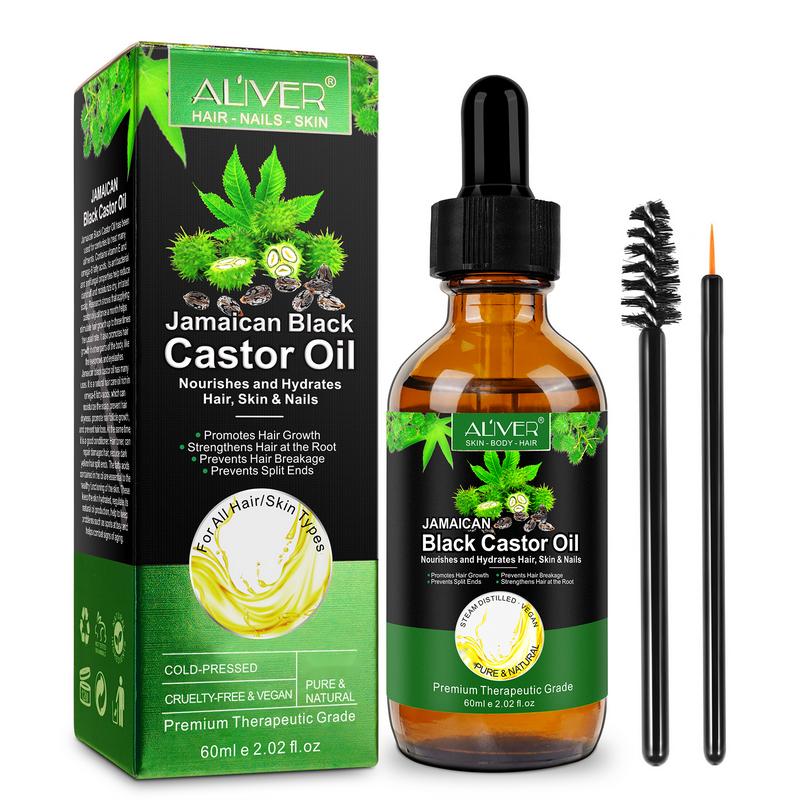 Aliver 100% Pure & Natural Jamaican Black Castor Oil