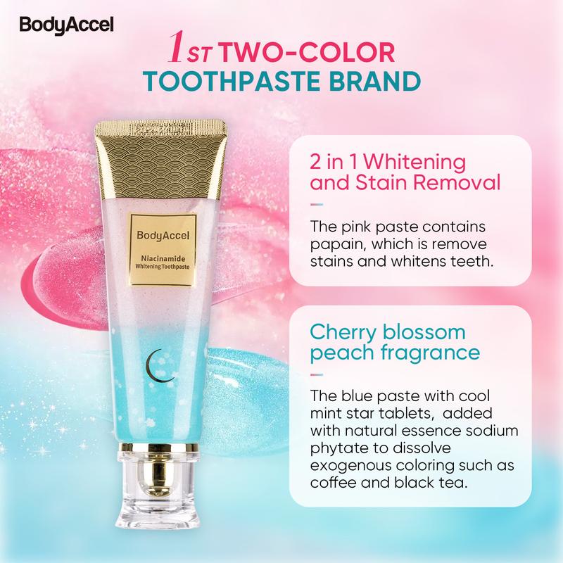 BodyAccel 【Tripel Whitening】Niacinamide Whitening Toothpaste-max